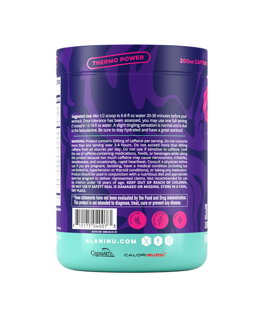 Melonberry Blast Pre-Workout+ Burn, 30 Servings