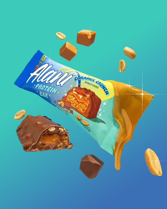 Caramel Crunch Gluten-Free Protein Bars, 12-Pack