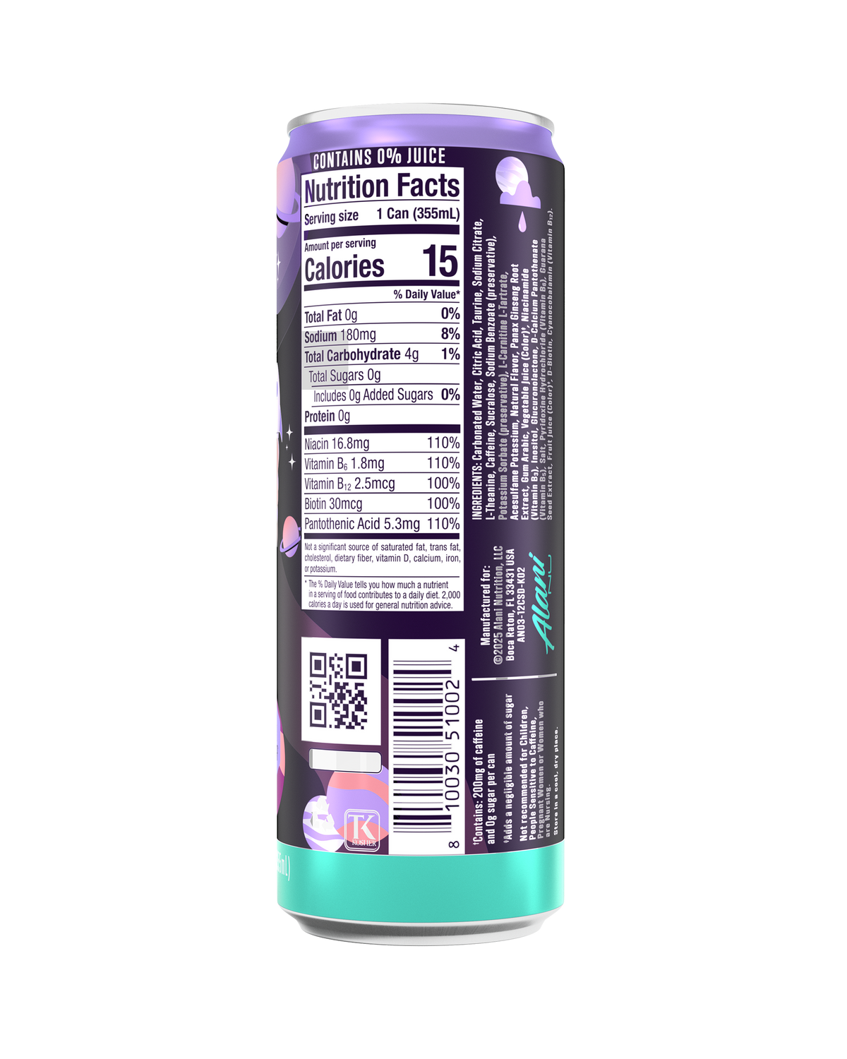 Cosmic Stardust Candy-Inspired Energy Drink, 12-Pack