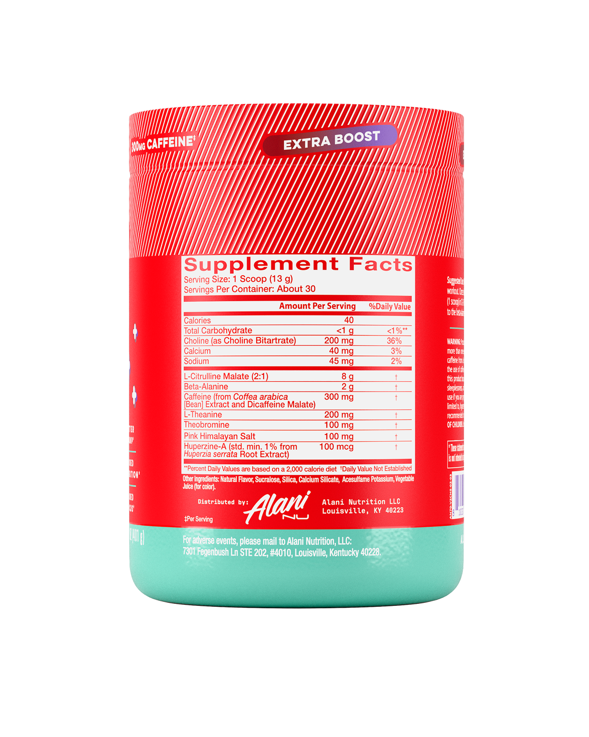 Cherry Slush Pre-Workout+ Powder, 30 Servings