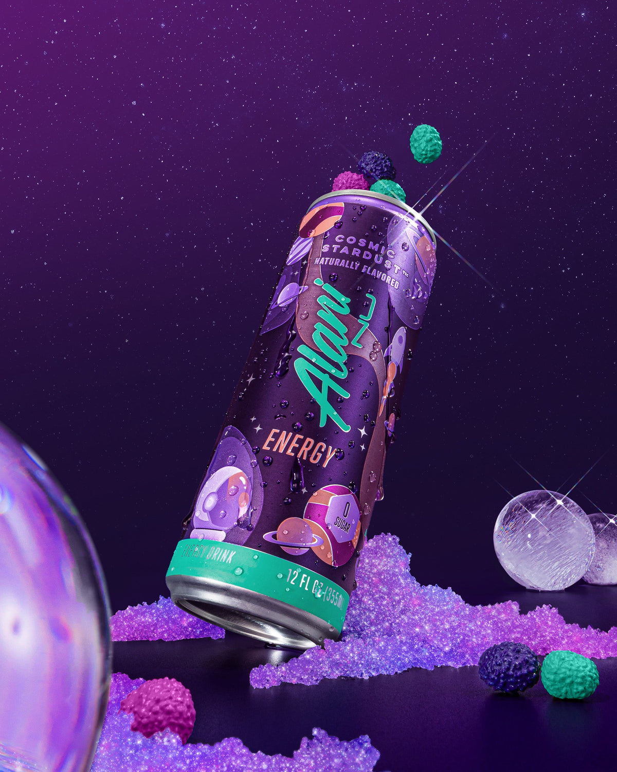 Cosmic Stardust Candy-Inspired Energy Drink, 12-Pack