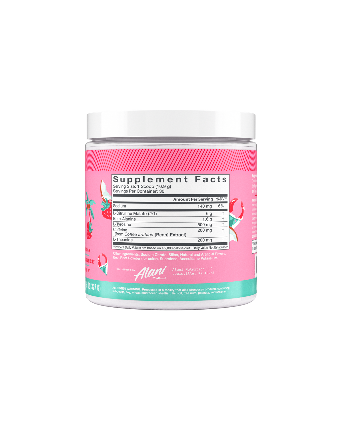 Hawaiian Shaved Ice Pre-Workout, 30 Servings