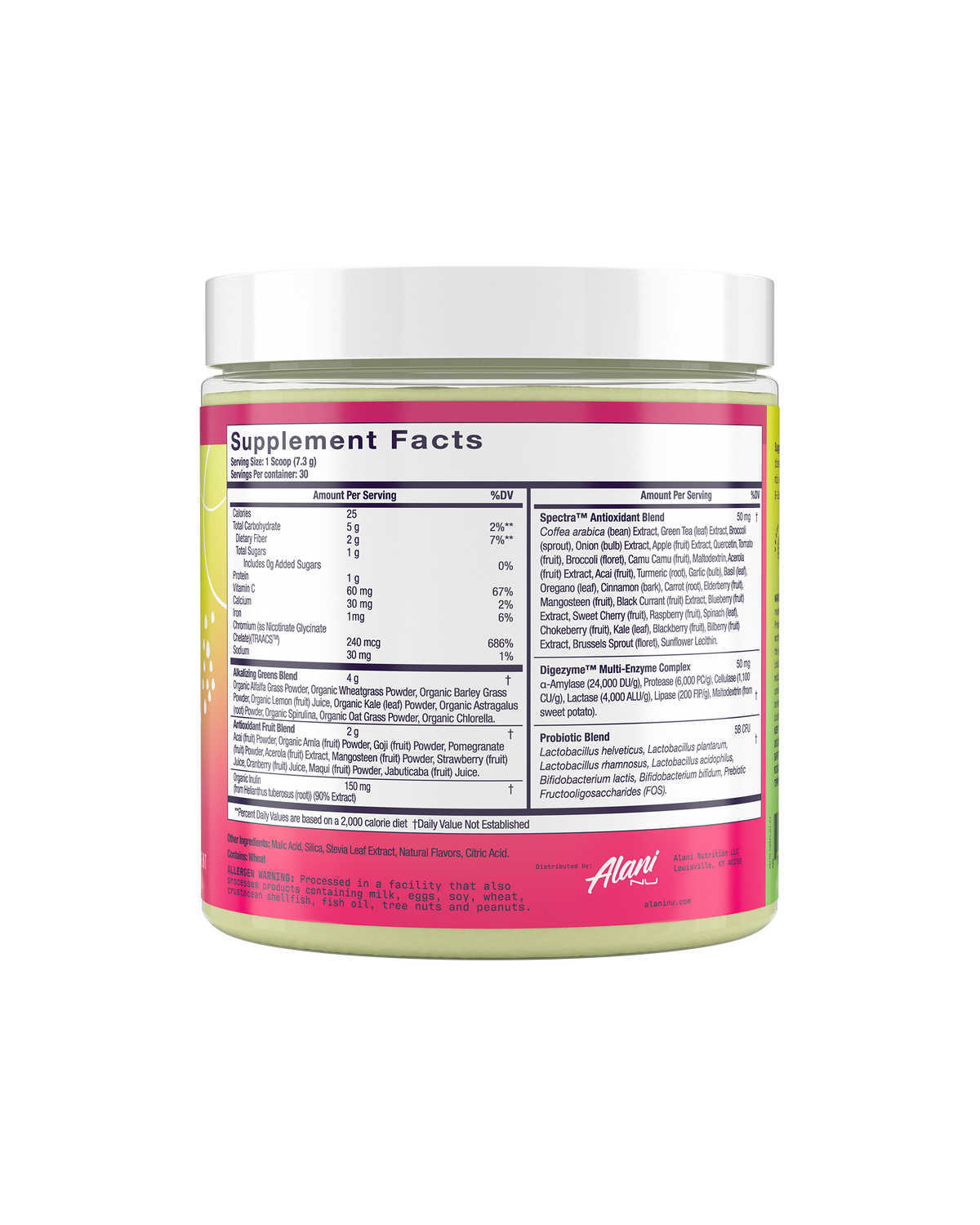 Wild Berry Super Greens Powder, 30-Day Supply