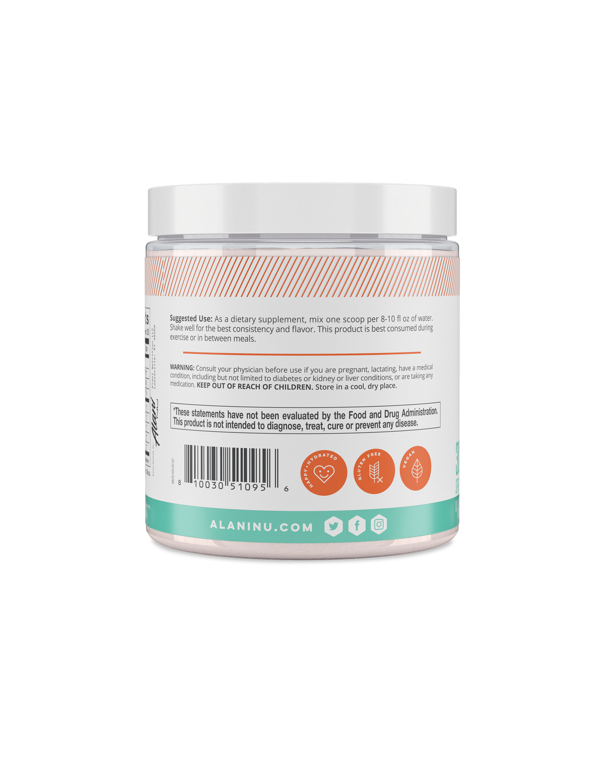 Hawaiian Shaved Ice BCAA Powder, 30 Servings