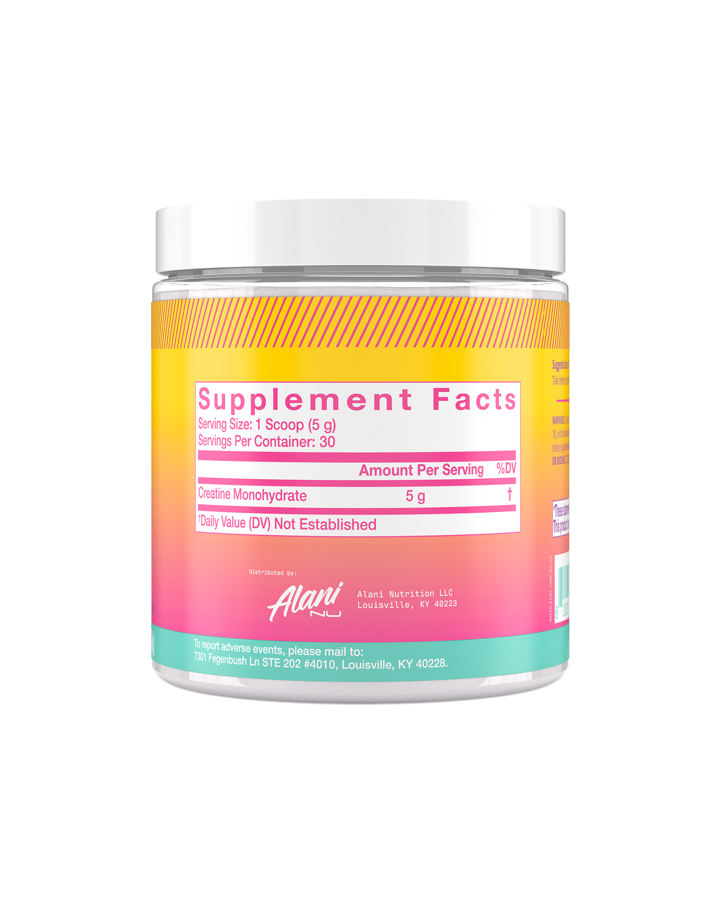 Pure Creatine Powder, 30 Servings