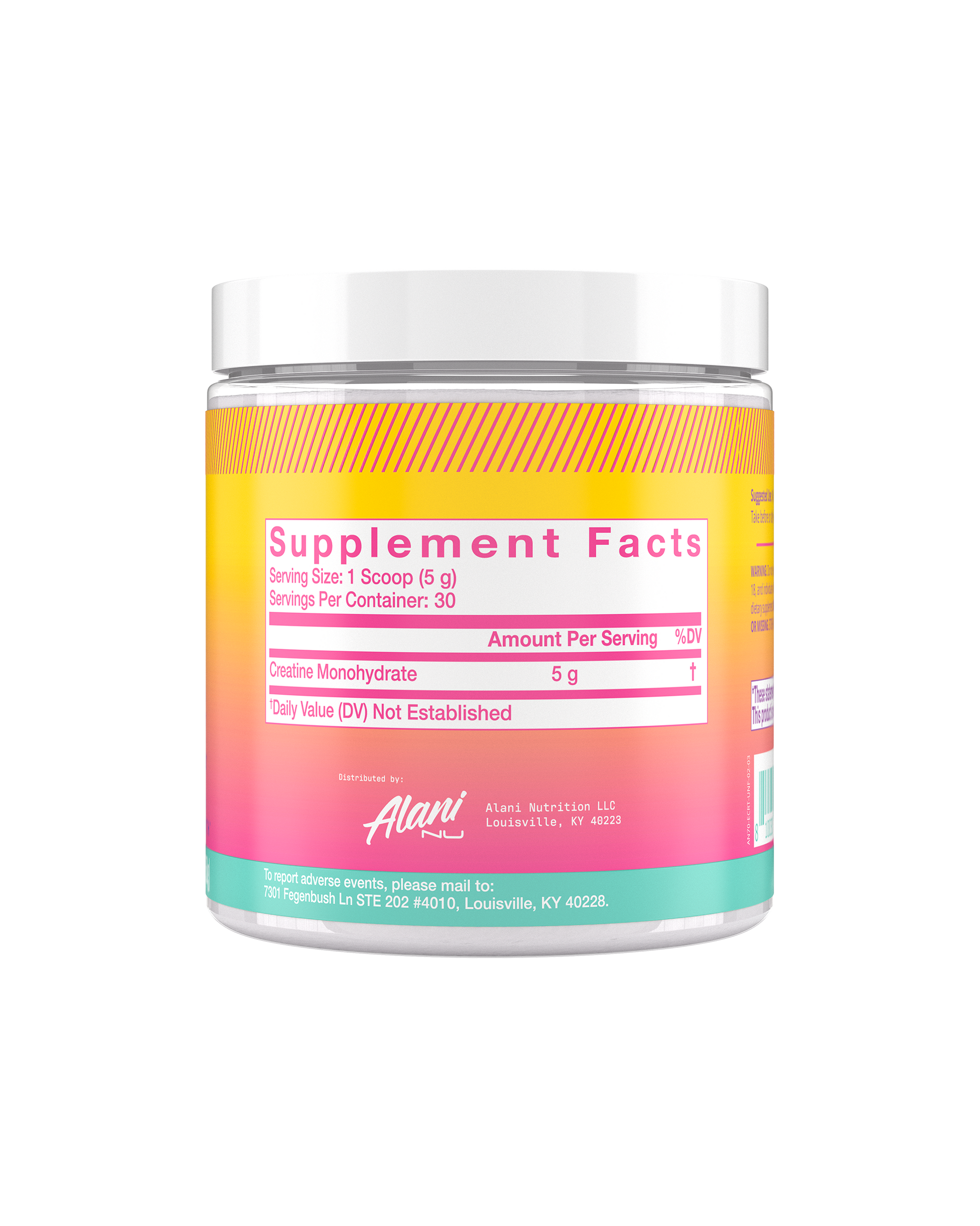Pure Creatine Powder, 30 Servings
