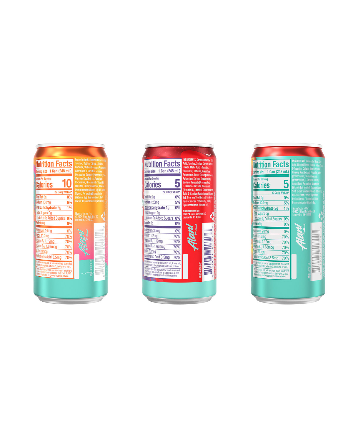 Mini Energy Splash Variety Pack, 12-Pack