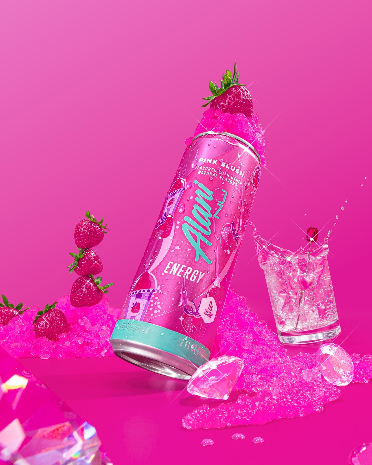 Pink Slush Energy Drink and Pre-Workout Set