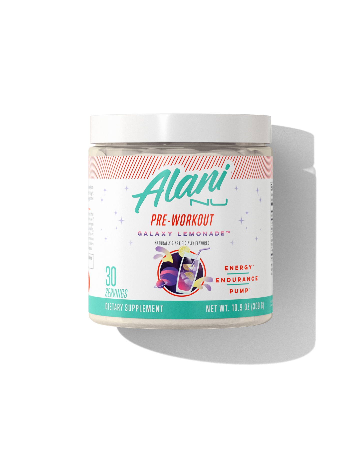Galaxy Lemonade Pre-Workout Powder, 30 Servings