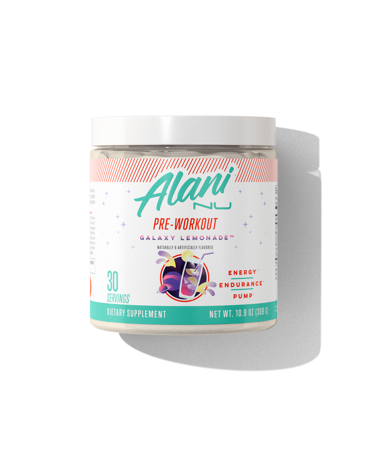 Galaxy Lemonade Pre-Workout Powder, 30 Servings