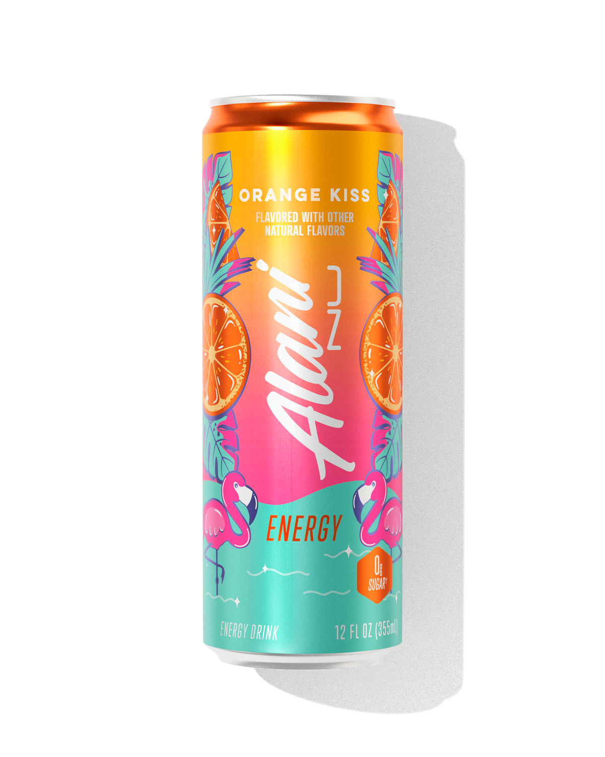 Orange Kiss Citrus Energy Drink, 12-Pack