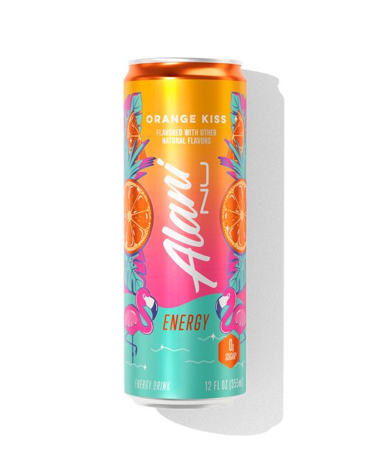 Orange Kiss Citrus Energy Drink, 12-Pack