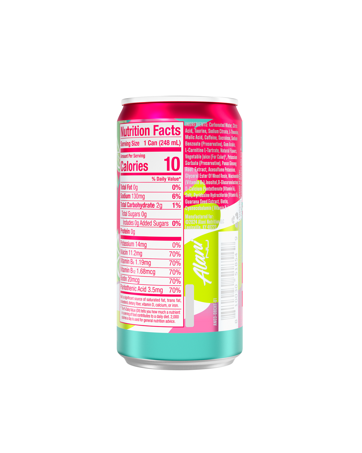 Cherry Twist Mini Energy Drink, 24-Pack