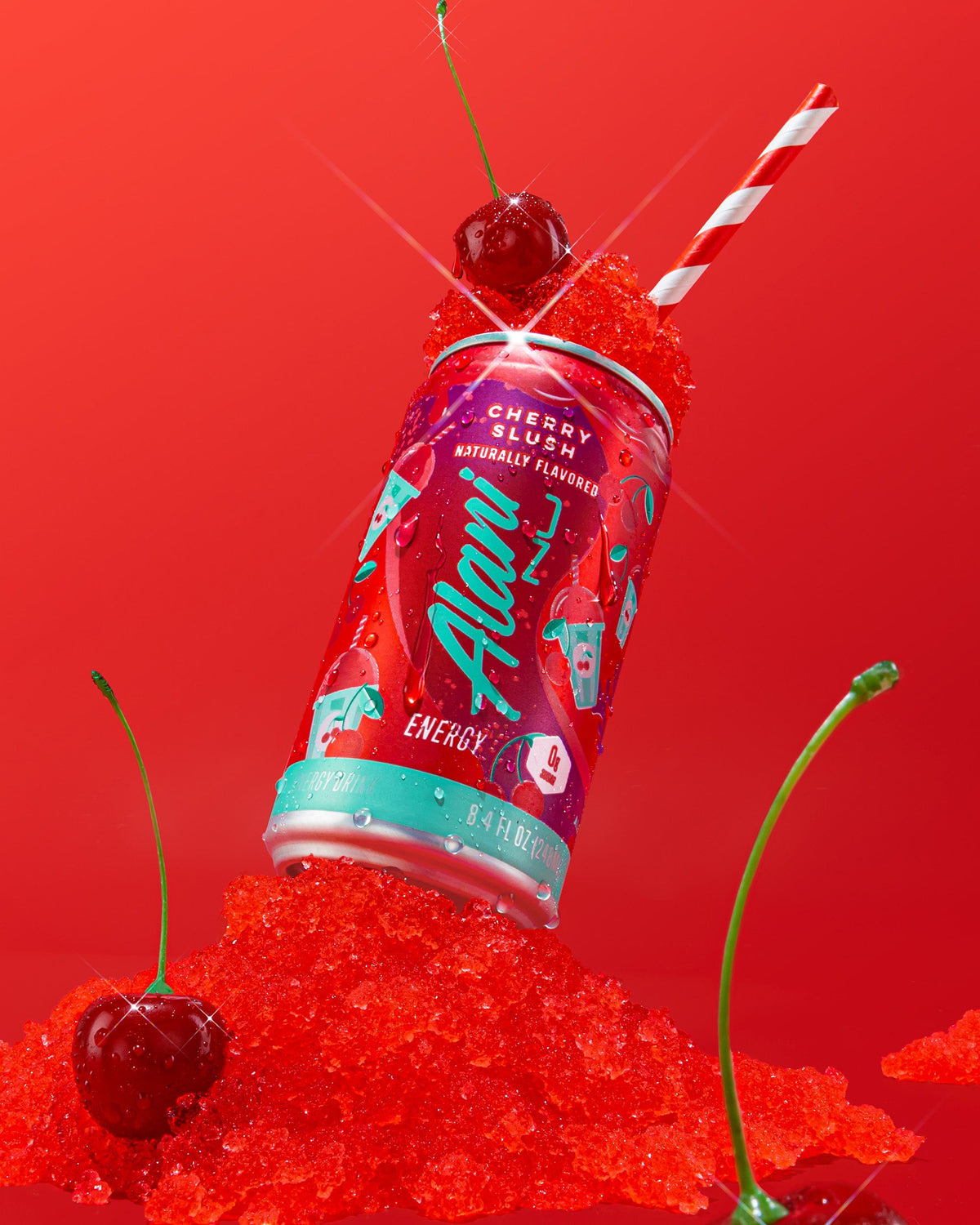 Cherry Slush Mini Energy Drink, 24-Pack