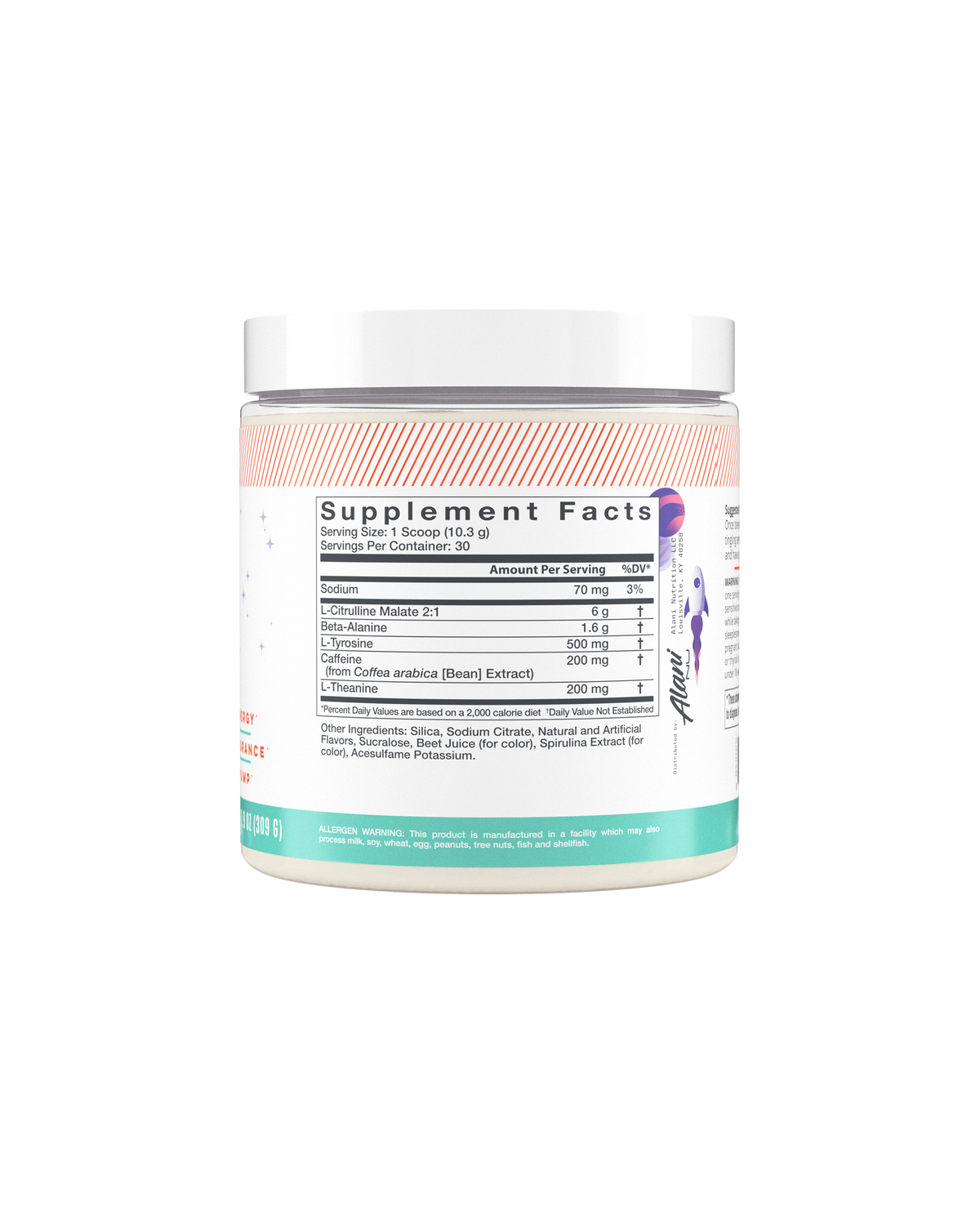 Galaxy Lemonade Pre-Workout Powder, 30 Servings
