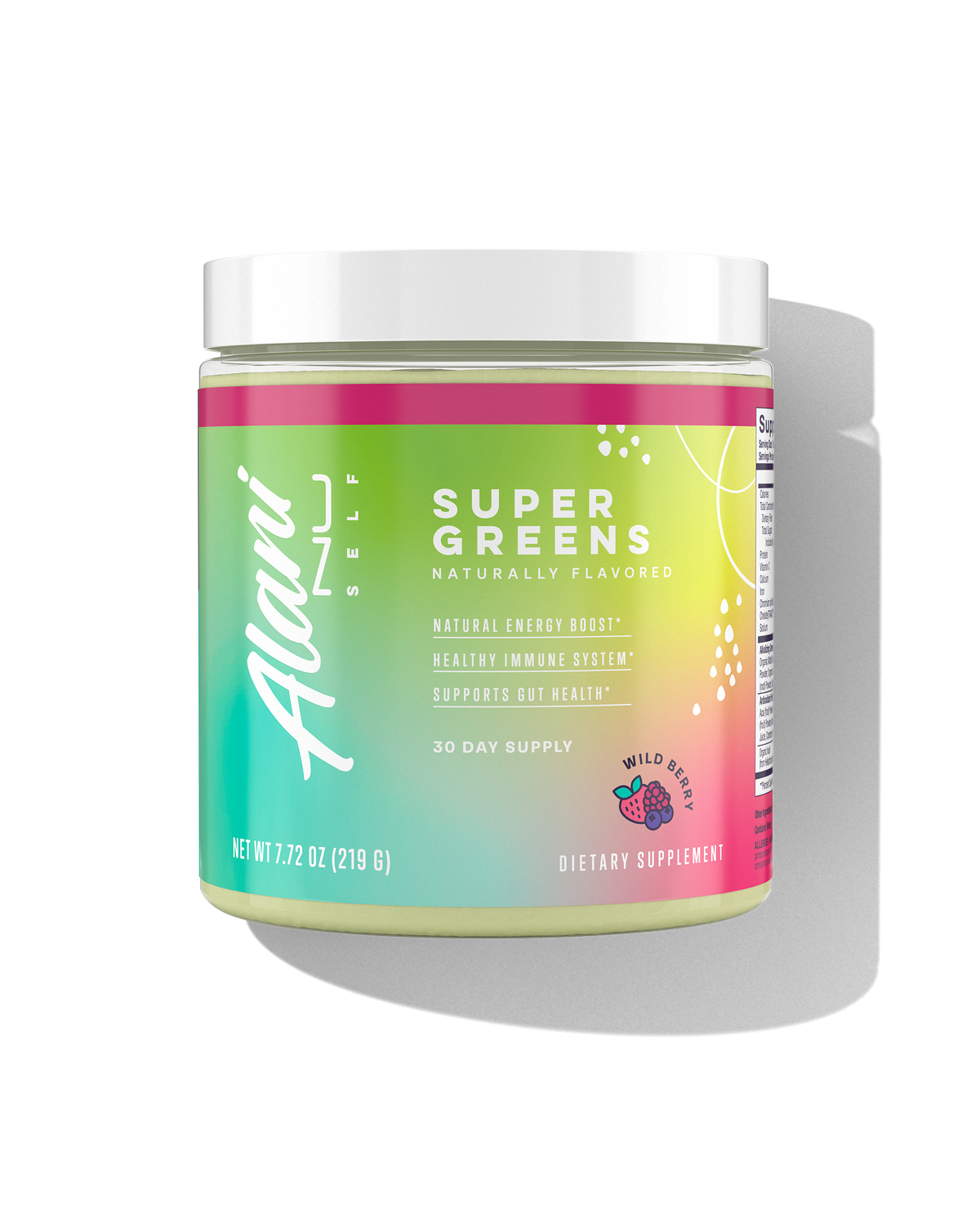 Wild Berry Super Greens Powder, 30-Day Supply