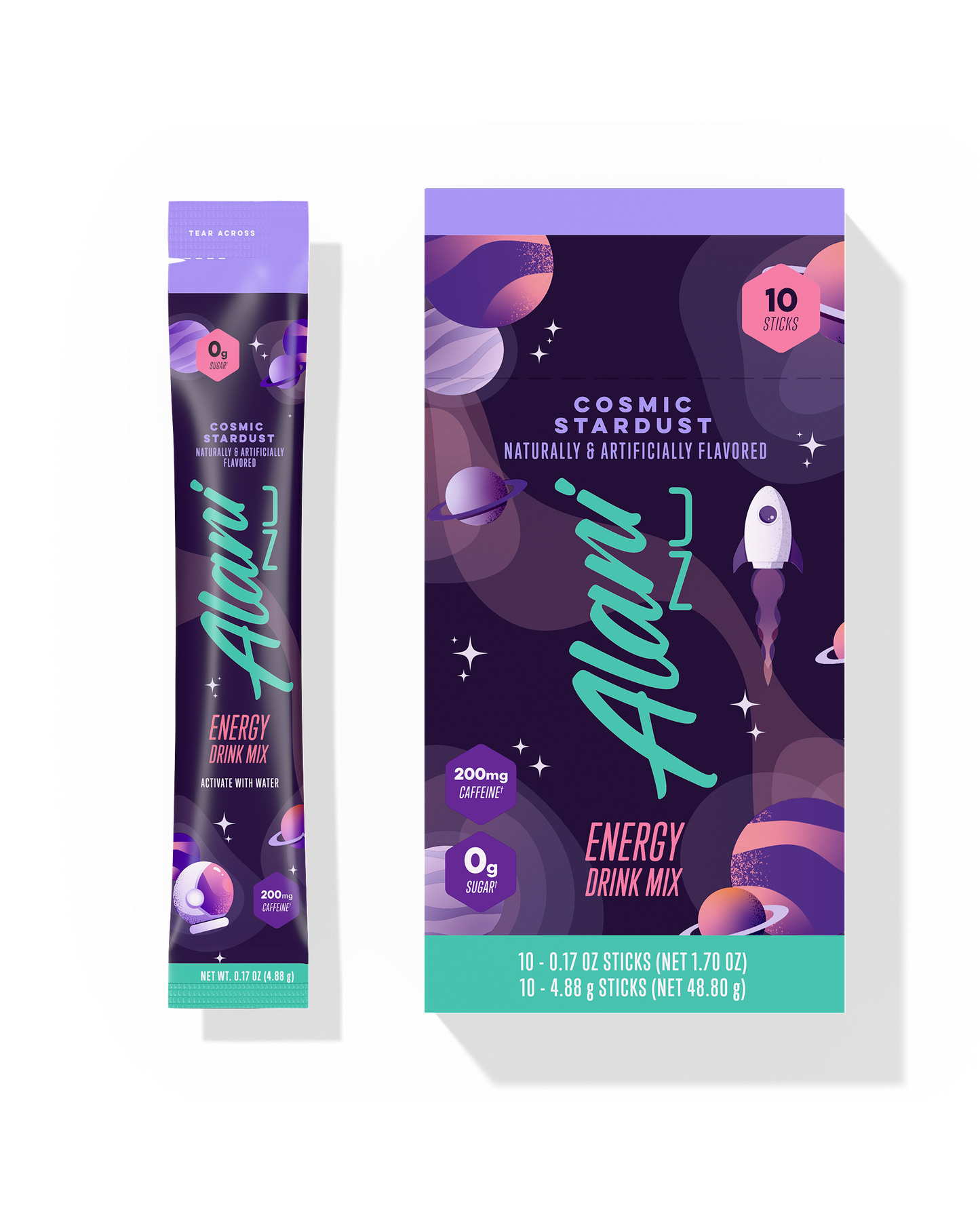 Cosmic Stardust Energy Drink Sticks, 10-Pack
