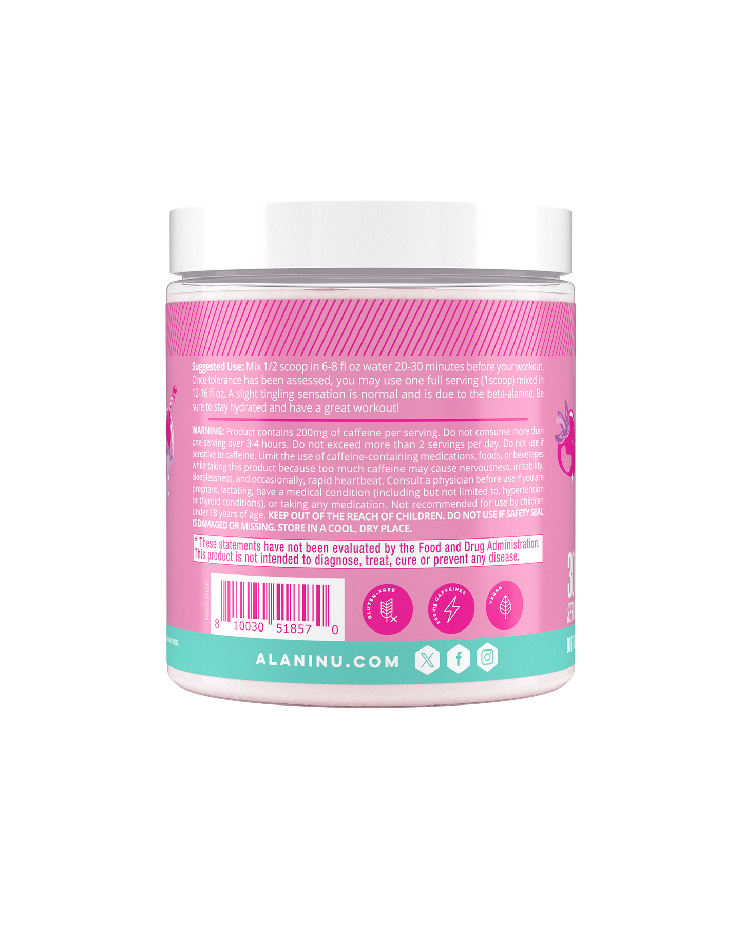 Pink Slush Performance Pre-Workout, 30 Servings