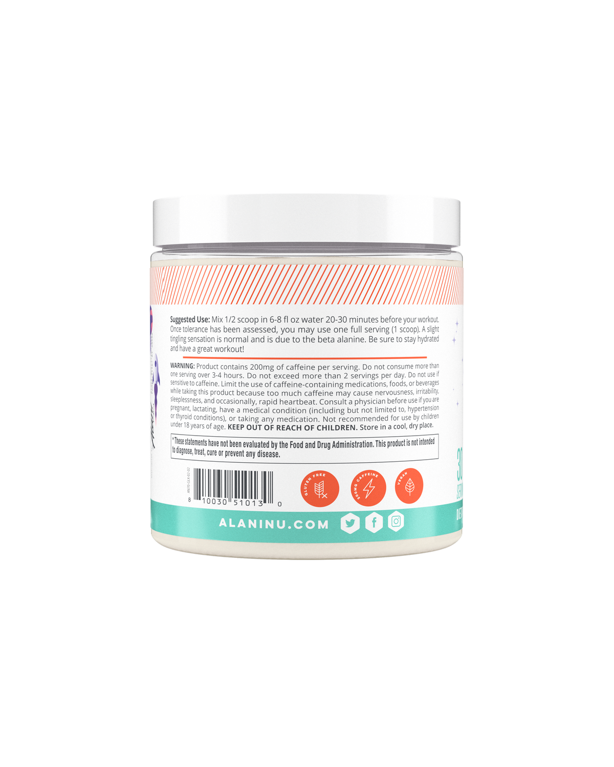 Galaxy Lemonade Pre-Workout Powder, 30 Servings