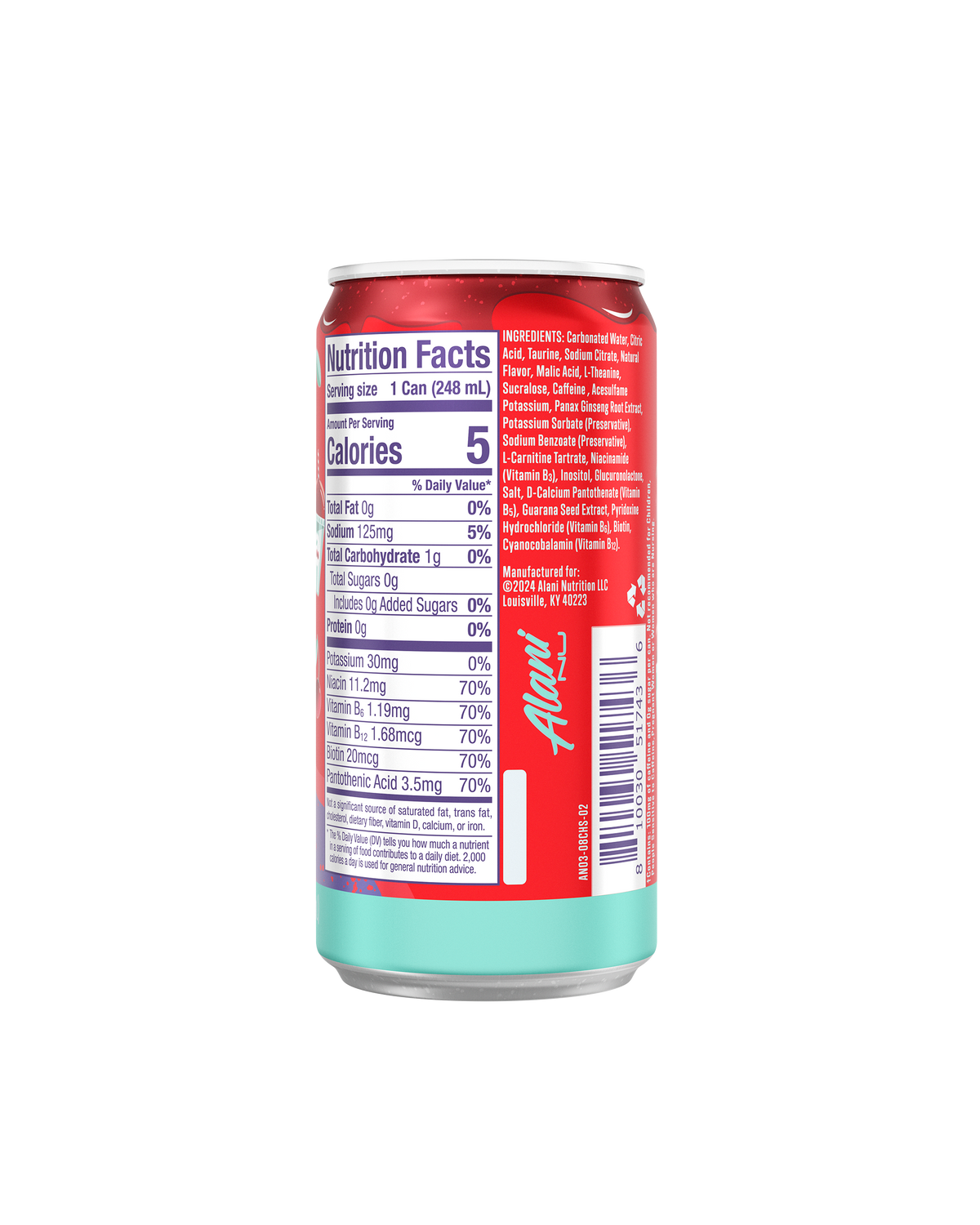 Cherry Slush Mini Energy Drink, 24-Pack