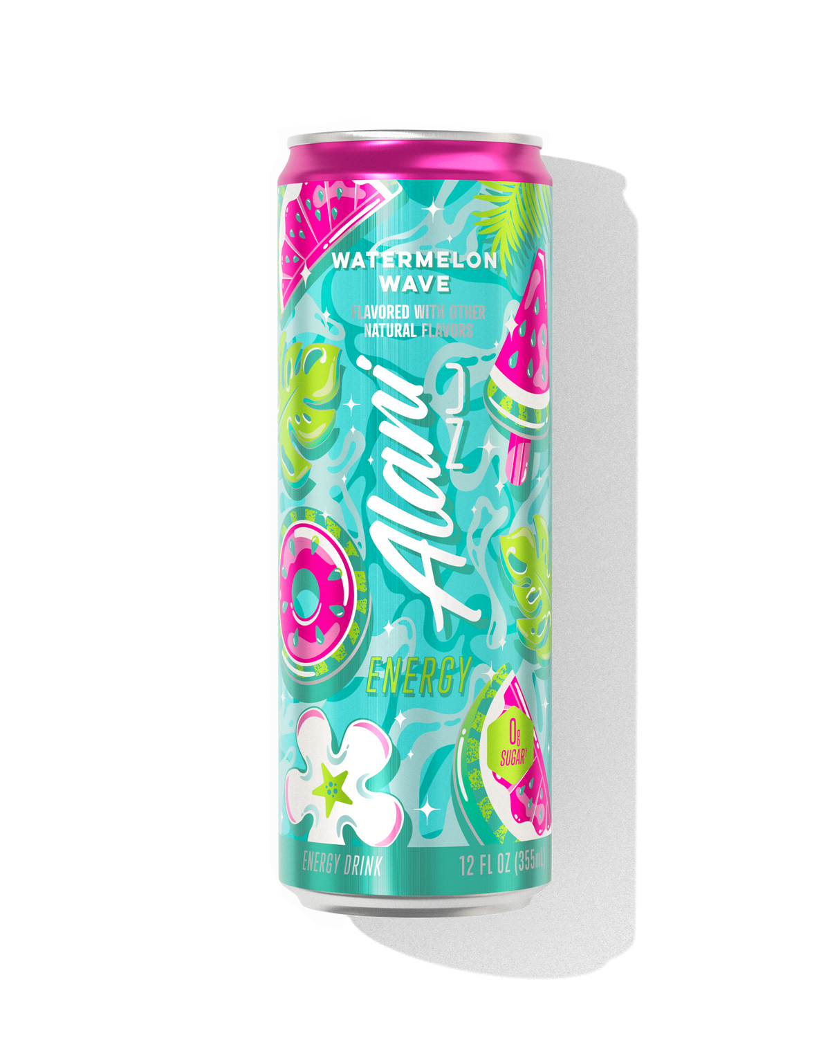 Watermelon Wave Energy Drink, 12-Pack