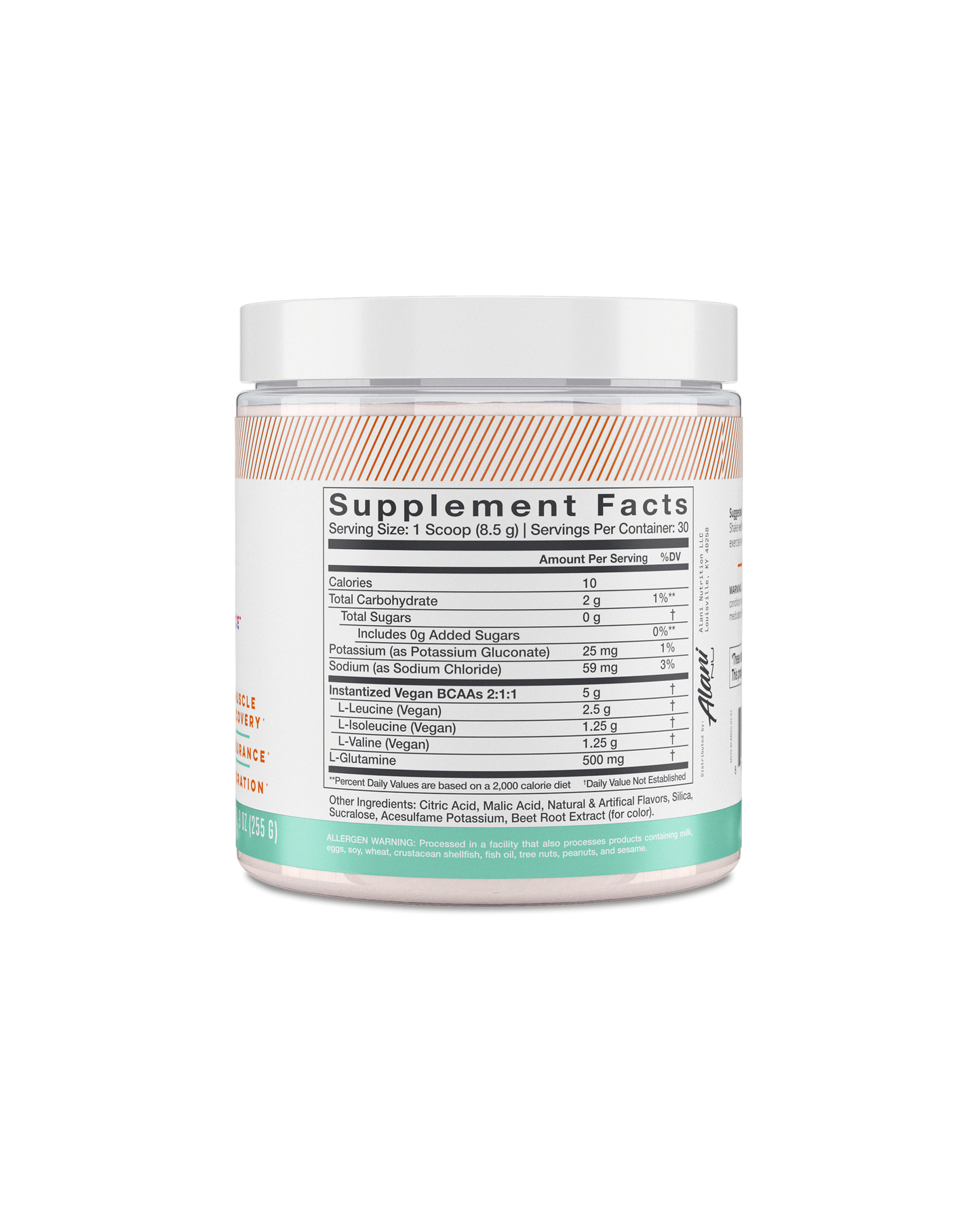 Hawaiian Shaved Ice BCAA Powder, 30 Servings