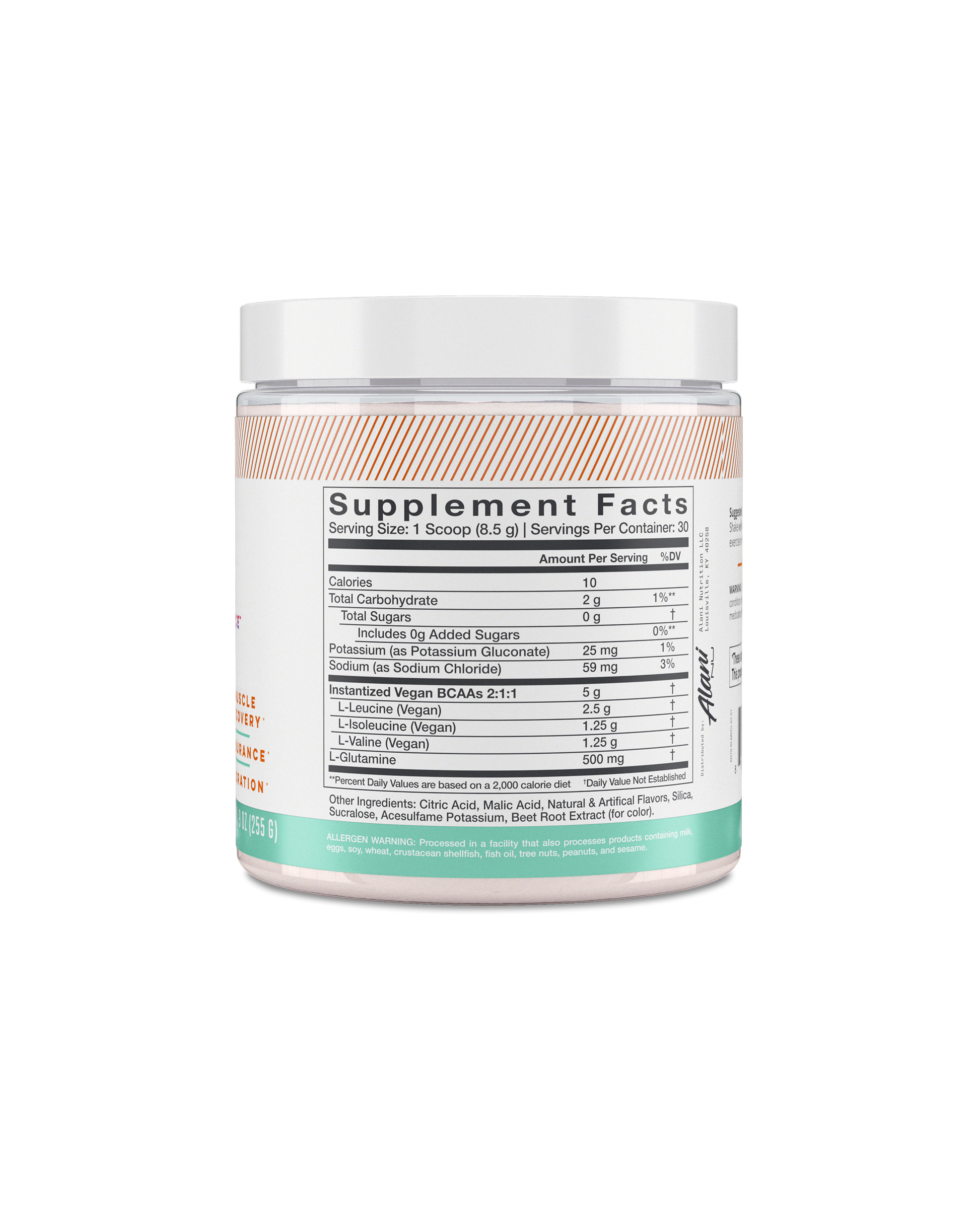 Hawaiian Shaved Ice BCAA Powder, 30 Servings