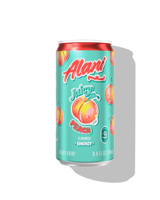 Juicy Peach Mini Energy Drink, 24-Pack