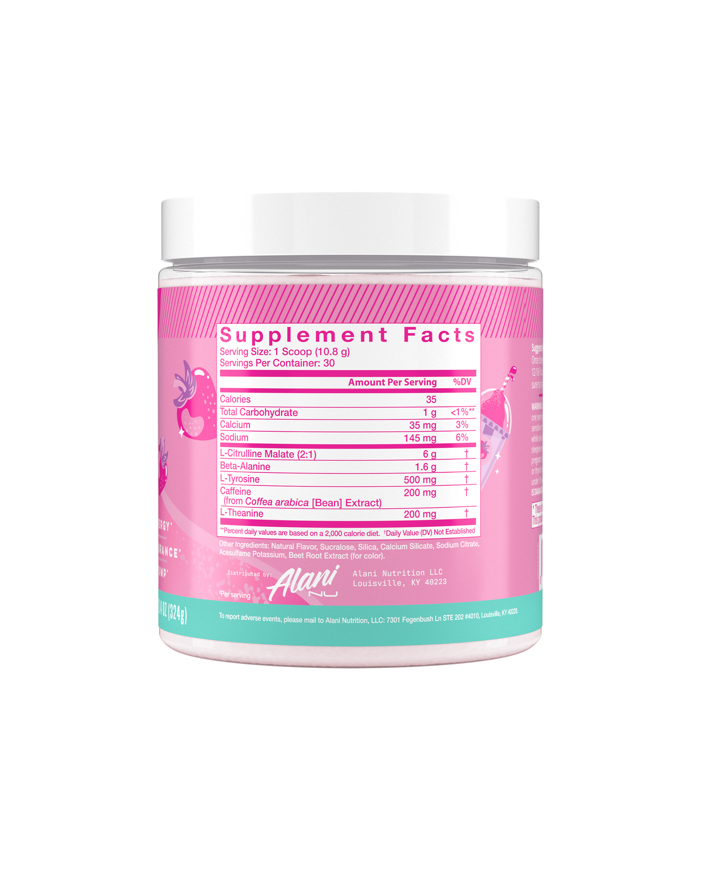 Pink Slush Performance Pre-Workout, 30 Servings