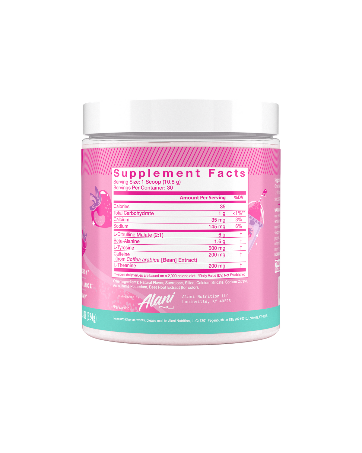 Pink Slush Performance Pre-Workout, 30 Servings