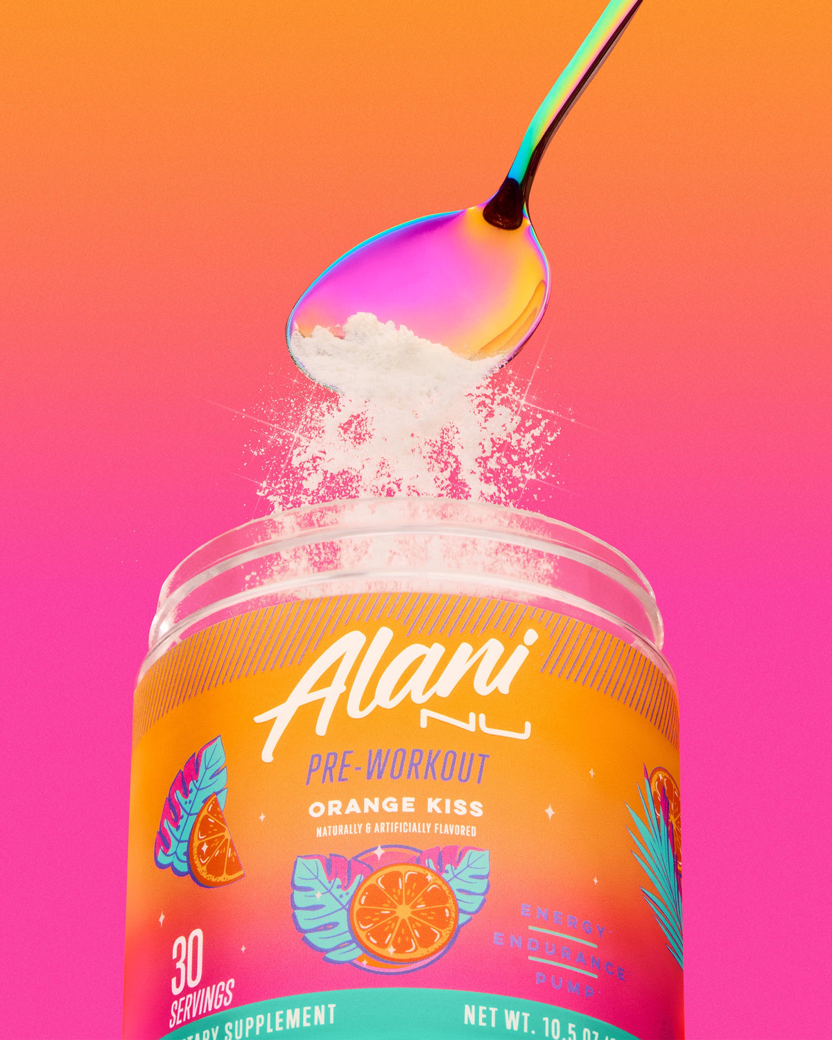 Orange Kiss Pre-Workout, 30-Serving Powder