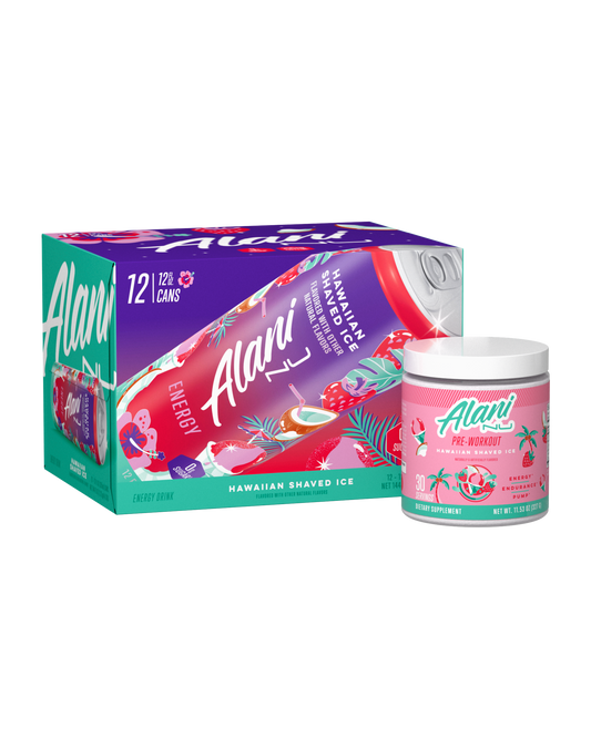 Hawaiian Shaved Ice Energy & Pre-Workout Bundle