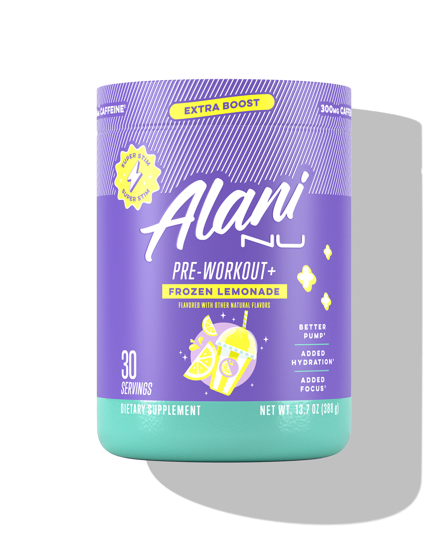 Frozen Lemonade Pre-Workout+ Powder, 30 Servings