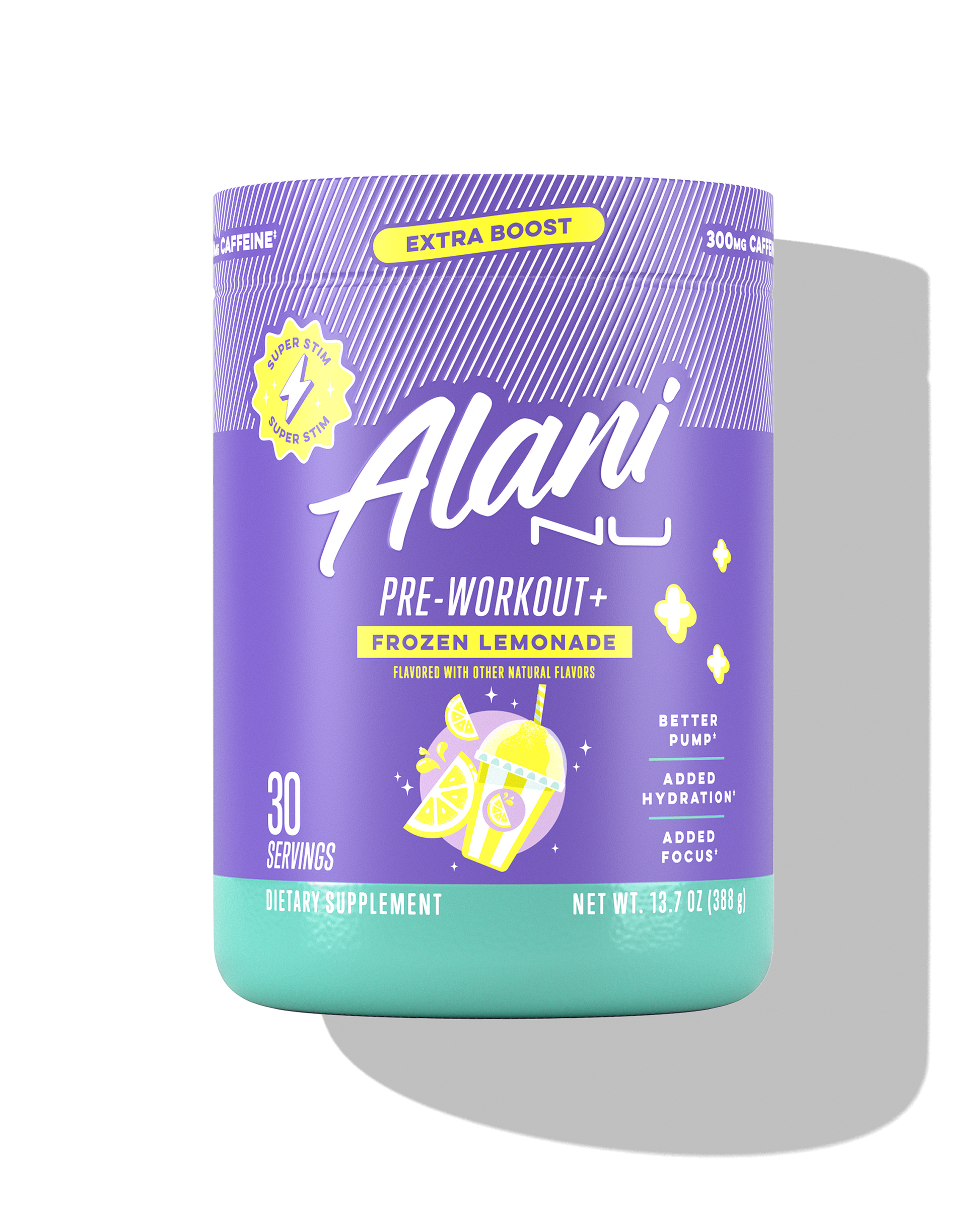 Frozen Lemonade Pre-Workout+ Powder, 30 Servings