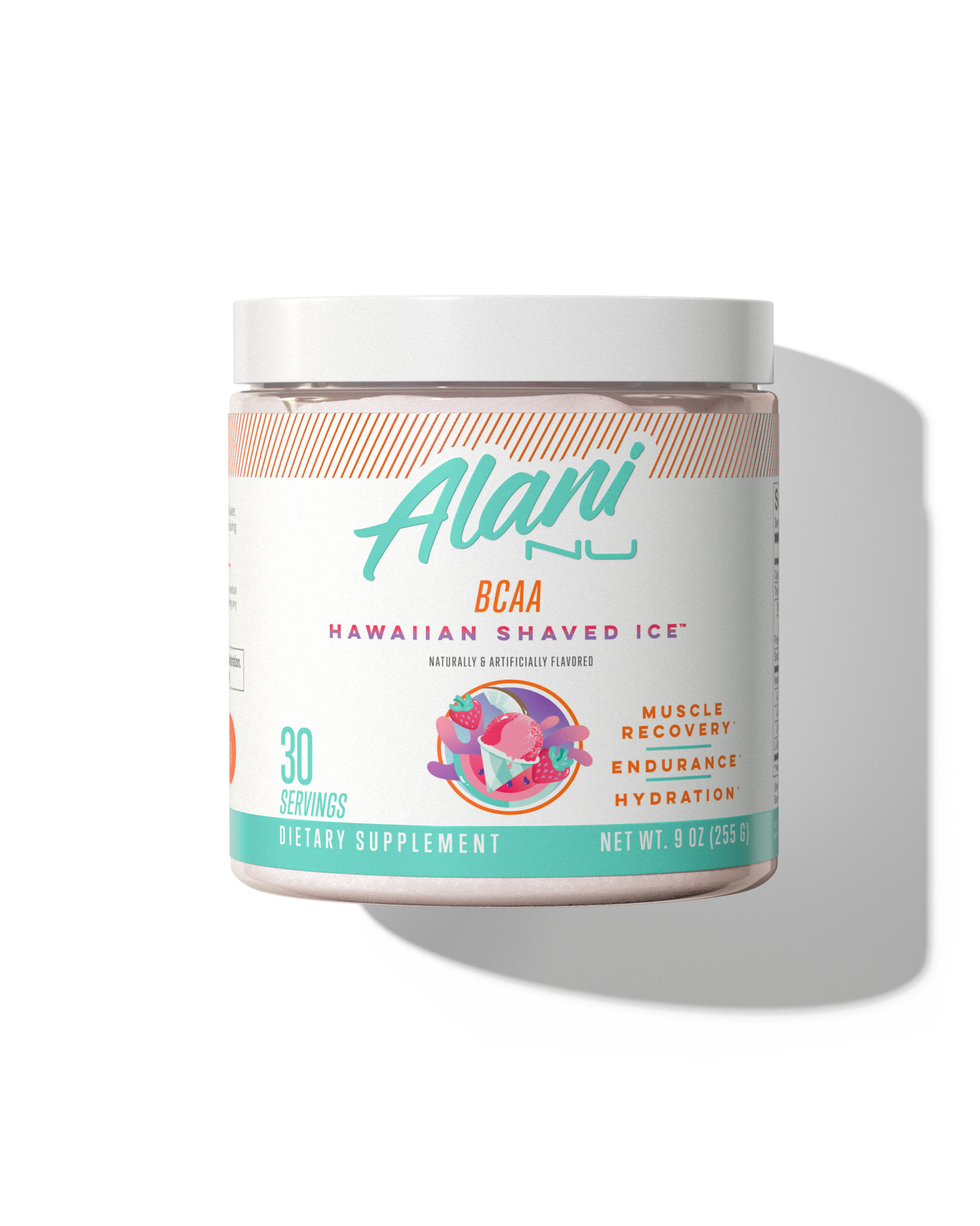 Hawaiian Shaved Ice BCAA Powder, 30 Servings