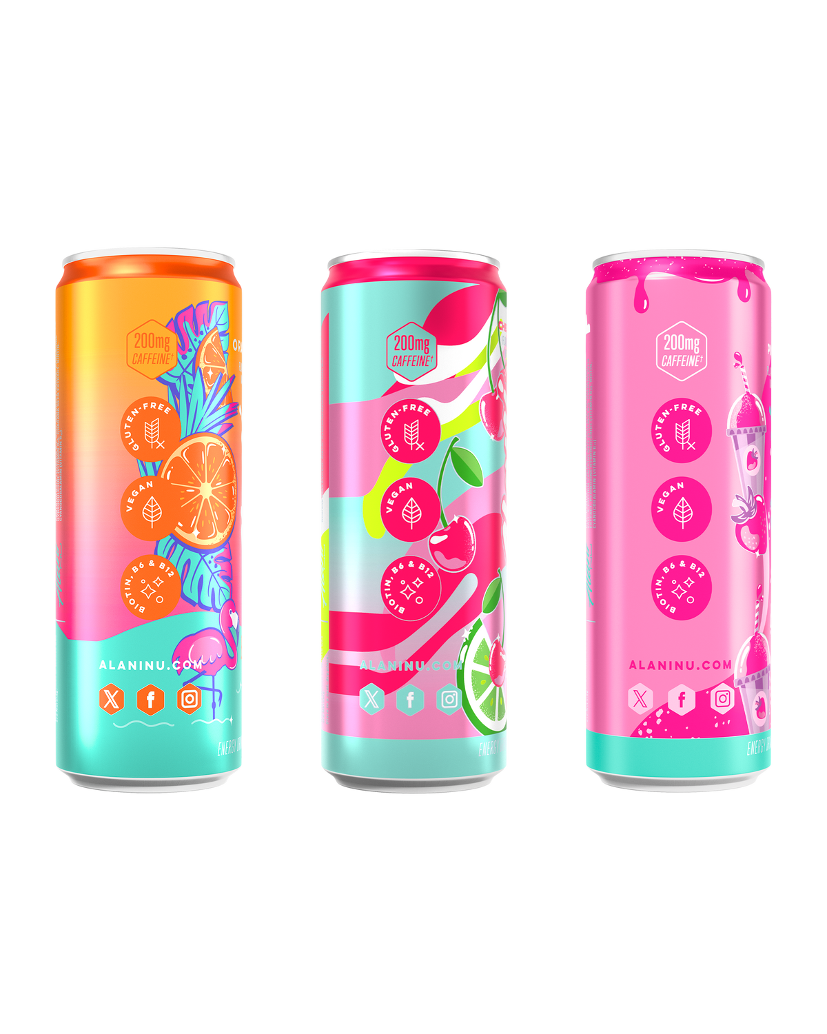 Sunkissed Mix Energy Drink Variety Pack, 12-Pack